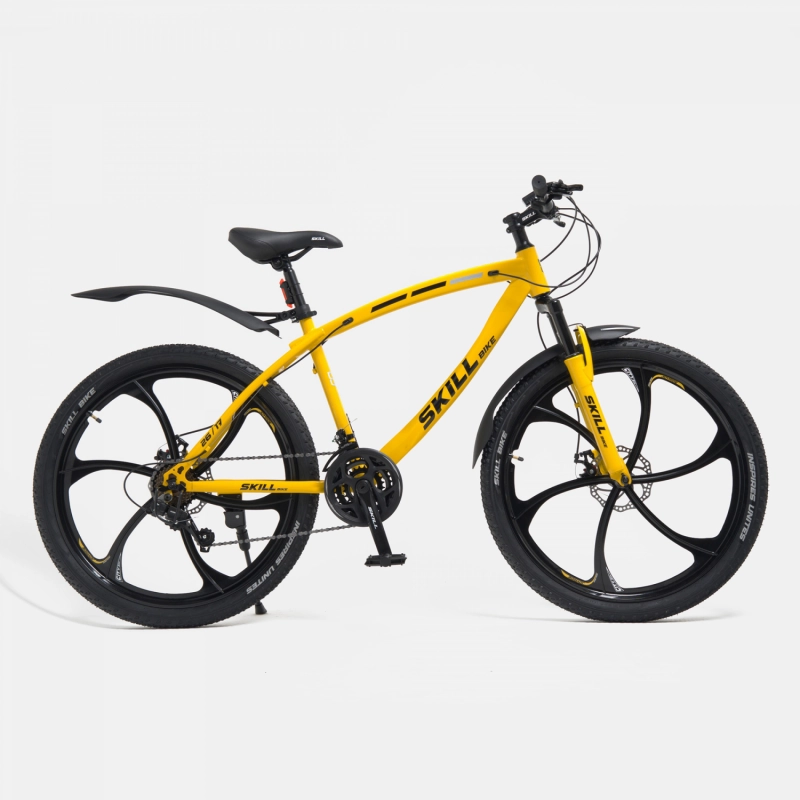 Велосипед на литых дисках SKILL BIKE 2600