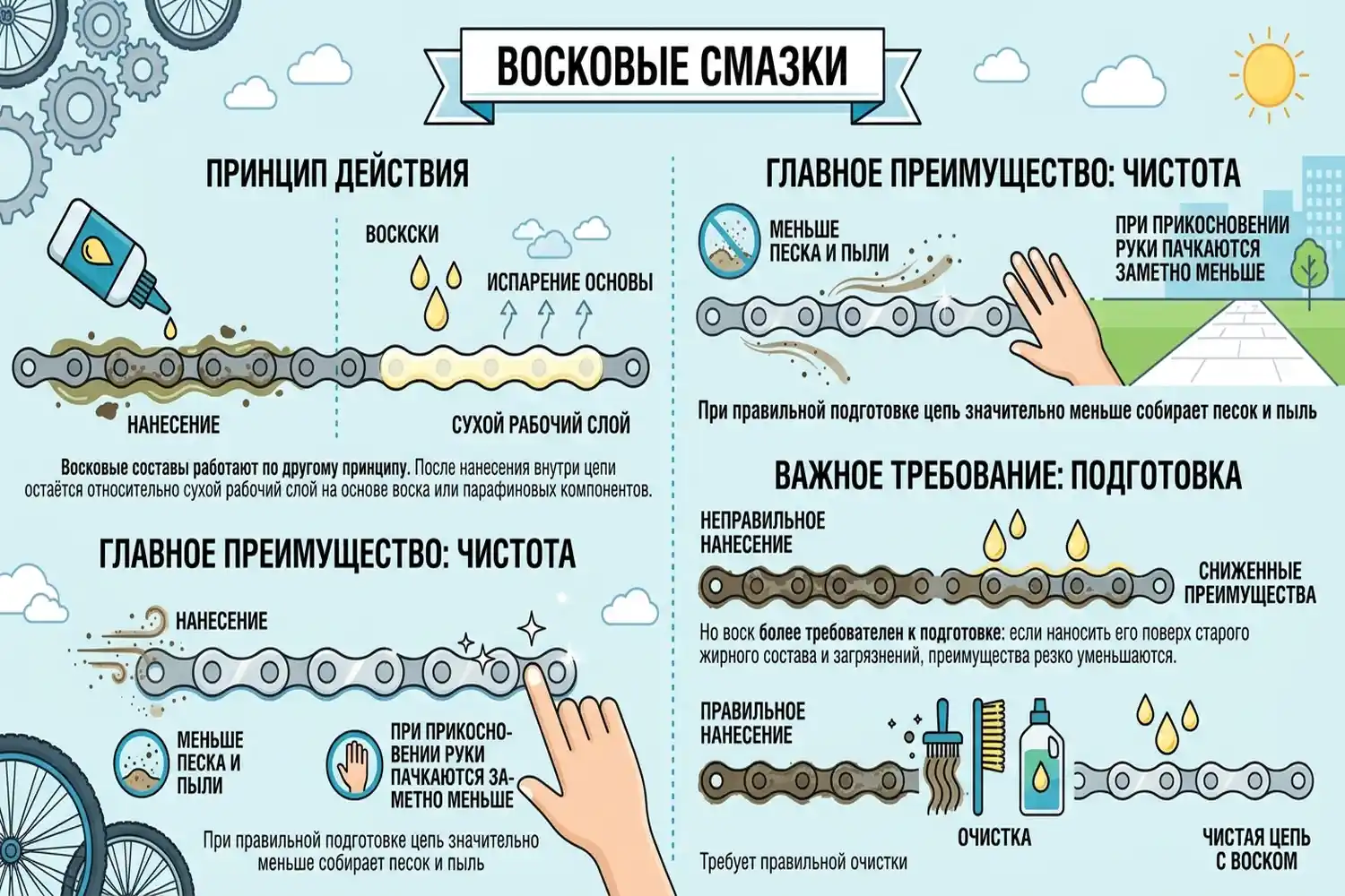 восковые смазки